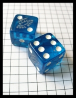 Dice : Dice - 6D - Clear Blue Star Trek Dice 1979 The Motion Picture